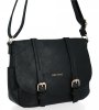 GEANȚĂ DE DAMĂ tip poștaș BEE BAG negru 1152S35BB